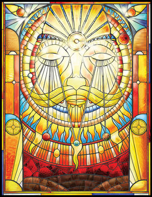 Yelm Stained Glass Window